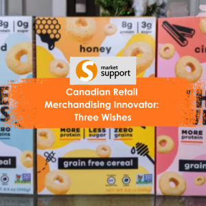 retail merchandising innovator three wishes cereal